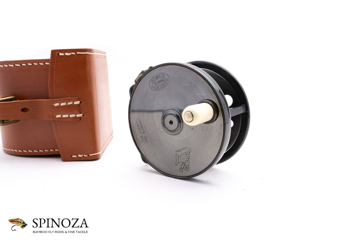 Hardy Brass Perfect Reproduction Reel 2 7/8”