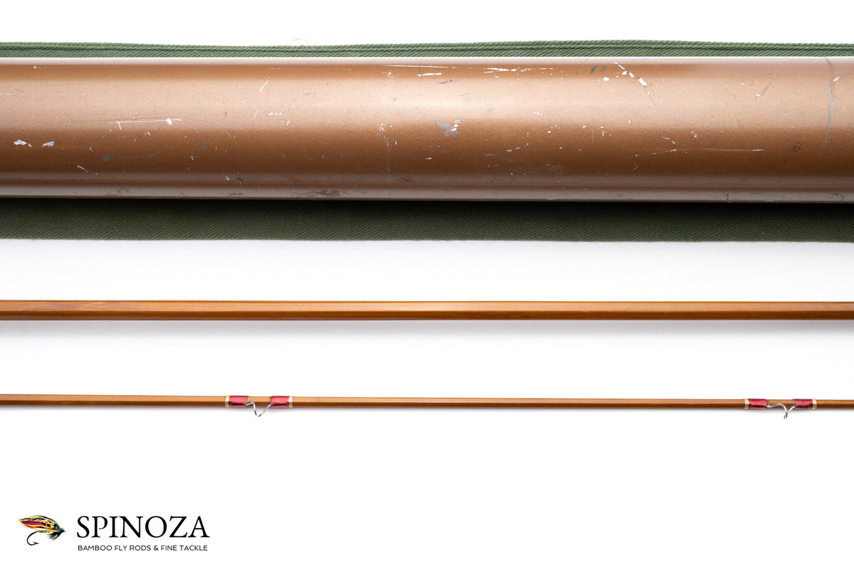 Hardy Tarantino #2 Bamboo Fly Rod 8' 2/1 #5 - rod sections with guides