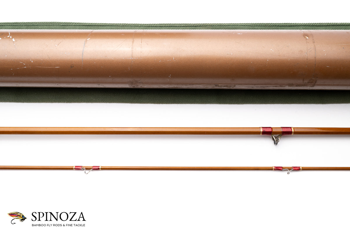 Hardy Tarantino #2 Bamboo Fly Rod 8' 2/1 #5 - ferrules and tip detail