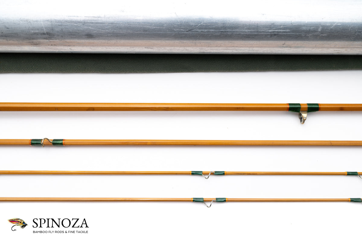 Hardy Marvel Bamboo Fly Rod 7'6" 3/2 #4 [HOLD] - ferrules and tip detail