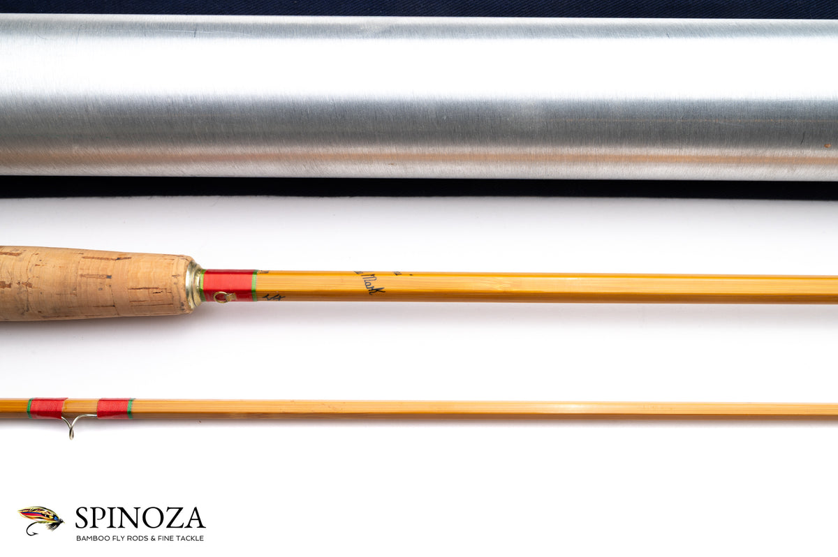 Hardy Palakona Bamboo Fly Rod 8'9" 2/1 #7 - maker's marking and inscription