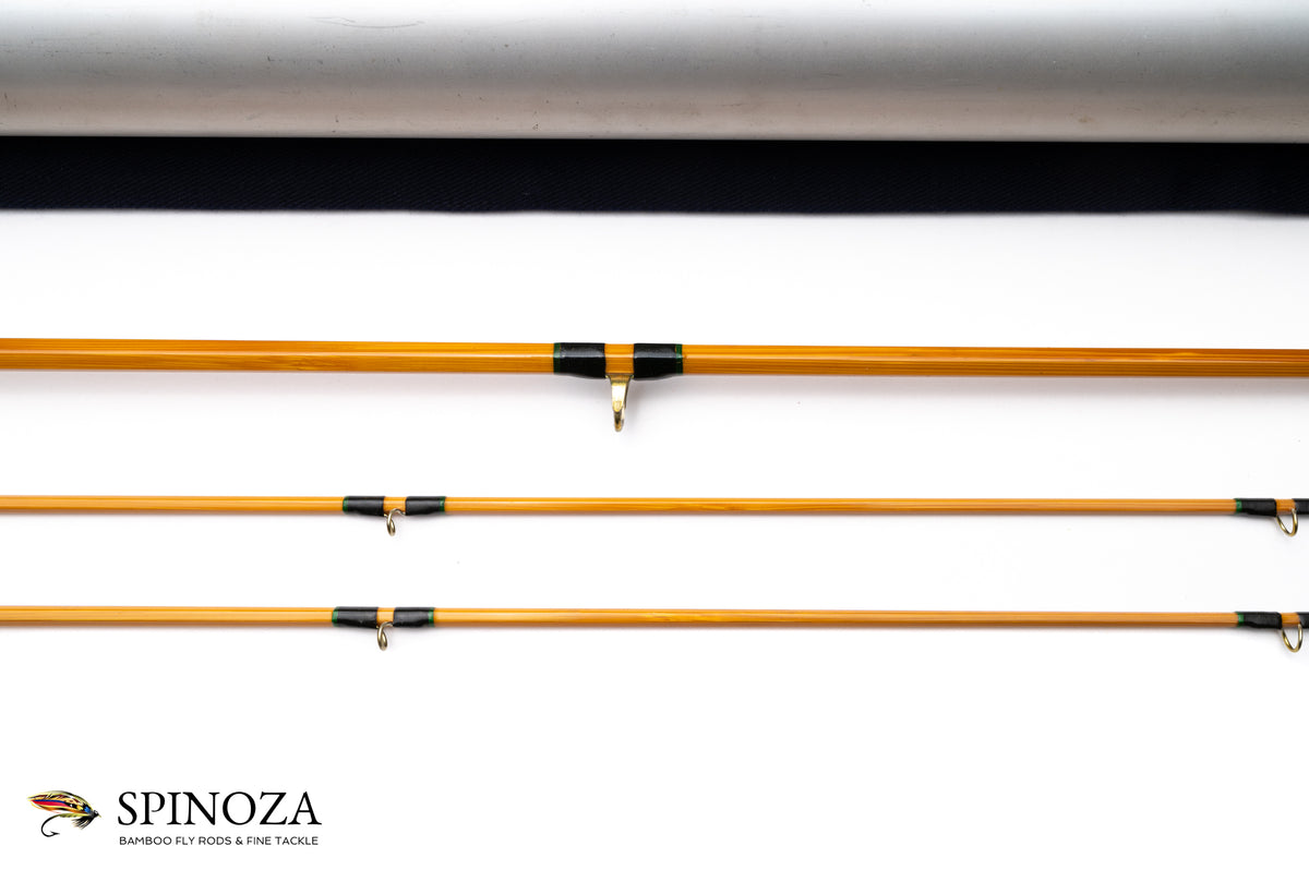 Hardy Palakona Bamboo Fly Rod 7'6" 2/2 #6 - guide wrapping and spacing