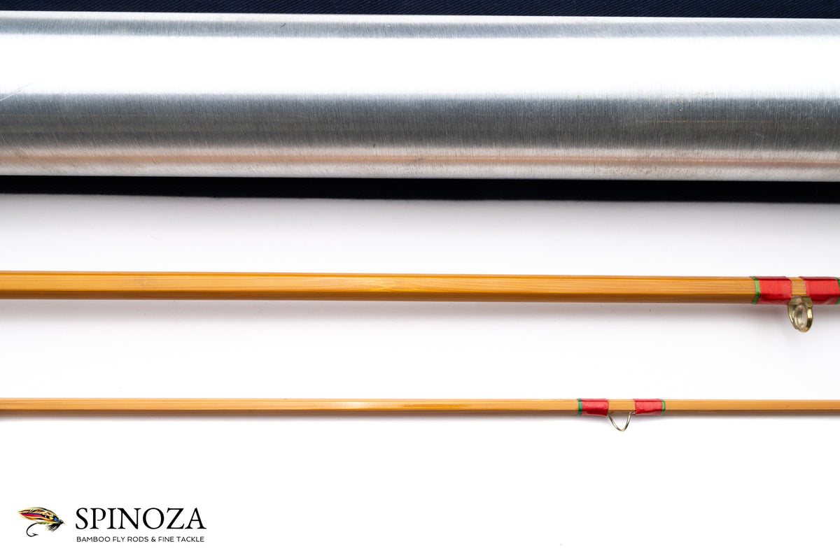 Hardy Palakona Bamboo Fly Rod 8'9" 2/1 #7 - guide wrapping and spacing