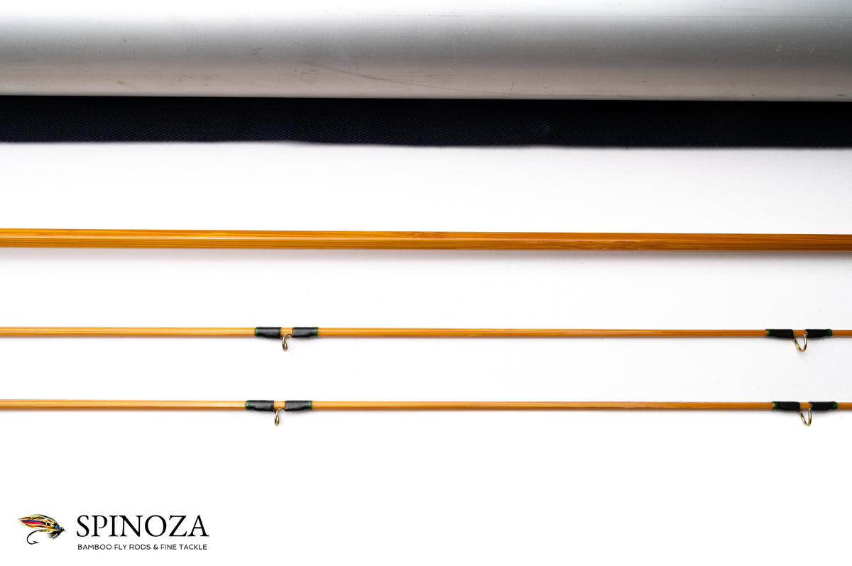 Hardy Palakona Bamboo Fly Rod 7'6" 2/2 #6 - ferrule detail and joints