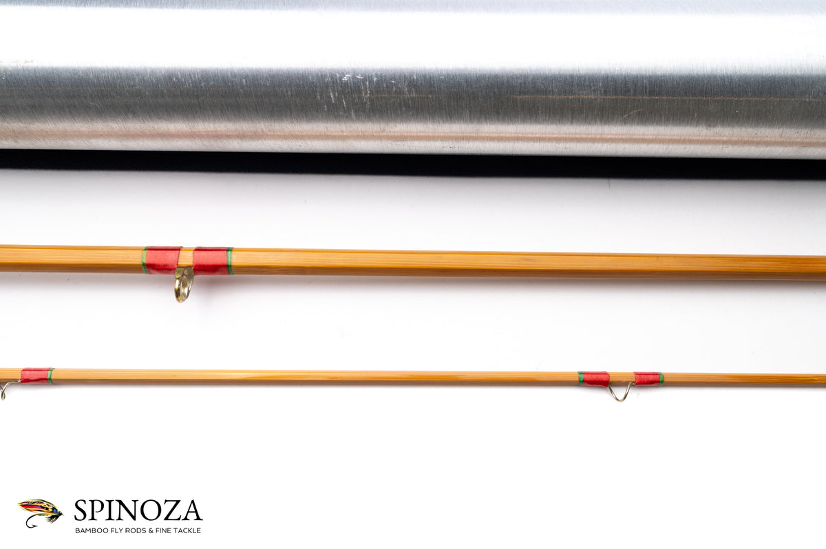 Hardy Palakona Bamboo Fly Rod 8'9" 2/1 #7 - ferrule detail and joints