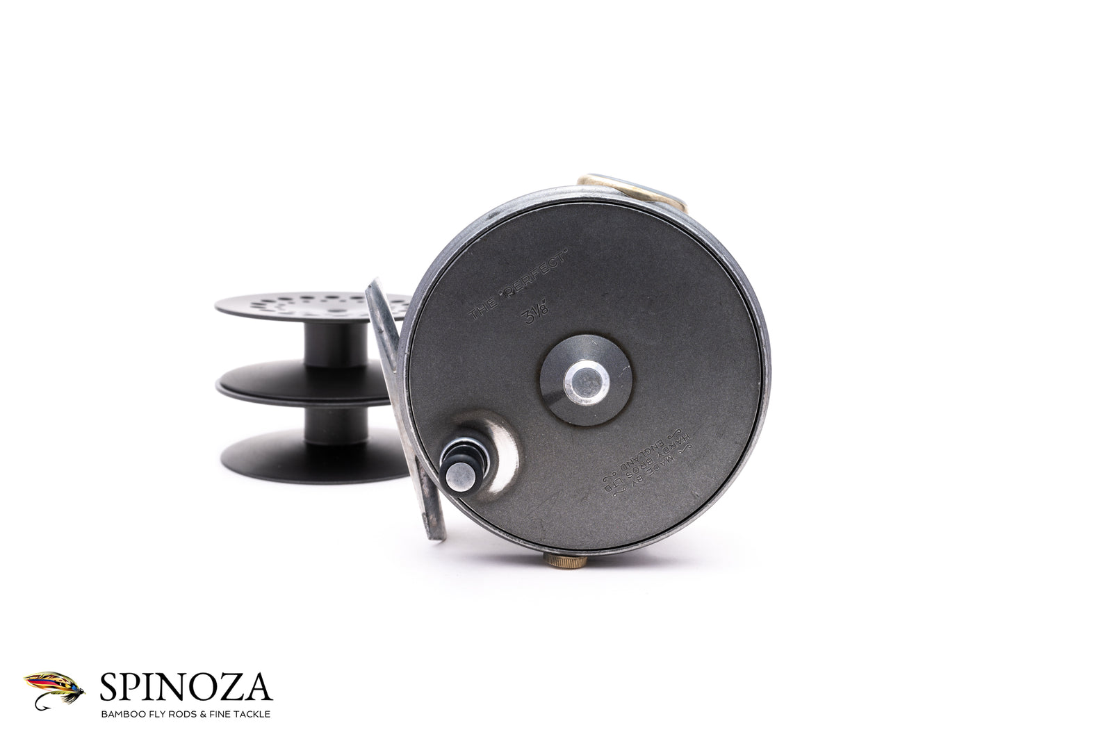 Hardy Perfect Fly Reel 3 1/8" with Two Spare Spools [SALE PENDING]
