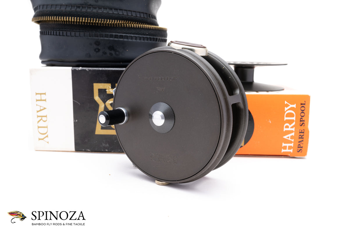 Hardy Perfect Fly Reel 3 3/8" with Spare Spool