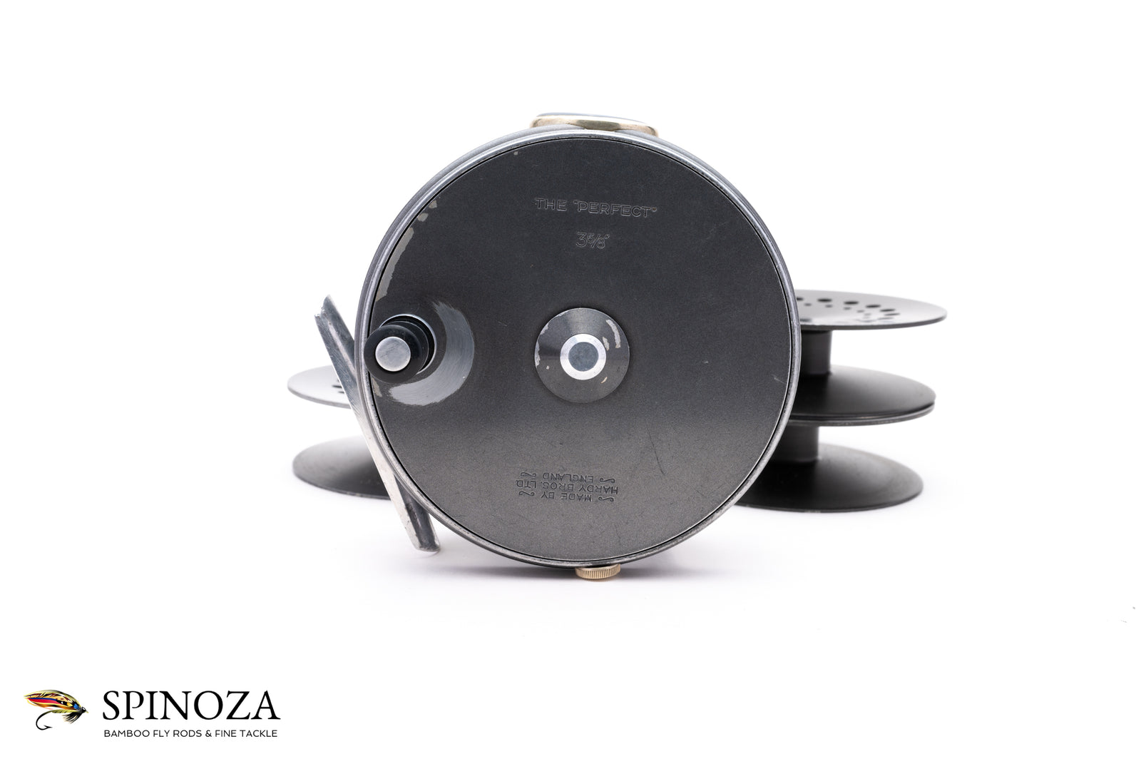 Hardy Perfect Fly Reel 3 5/8" with Three Spare Spools