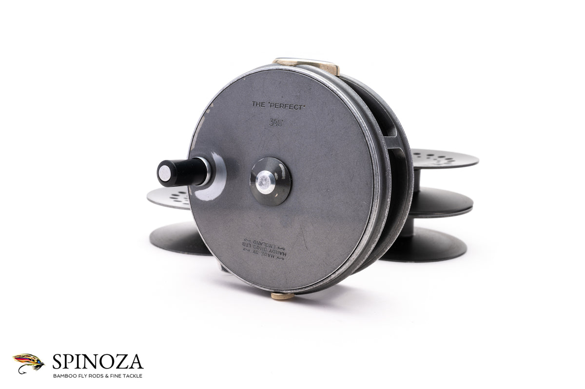 Hardy Perfect Fly Reel 3 5/8" with Three Spare Spools