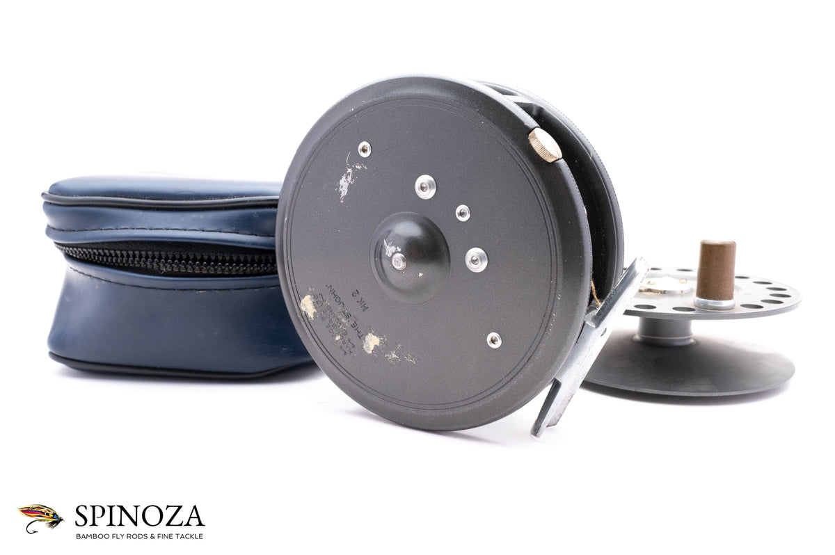 Hardy St John MK2 Fly Reel 3 7/8" with Spare Spool