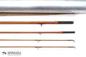 Heddon Deluxe 50 Bamboo Fly Rod - ferrules and tip tops detail