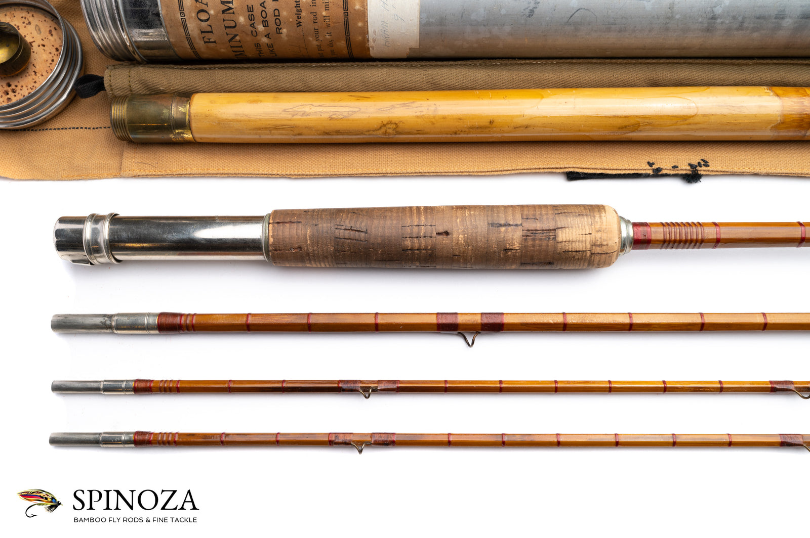 Hiram Hawes Bamboo Fly Rod 9'6" 3/2 #6/7