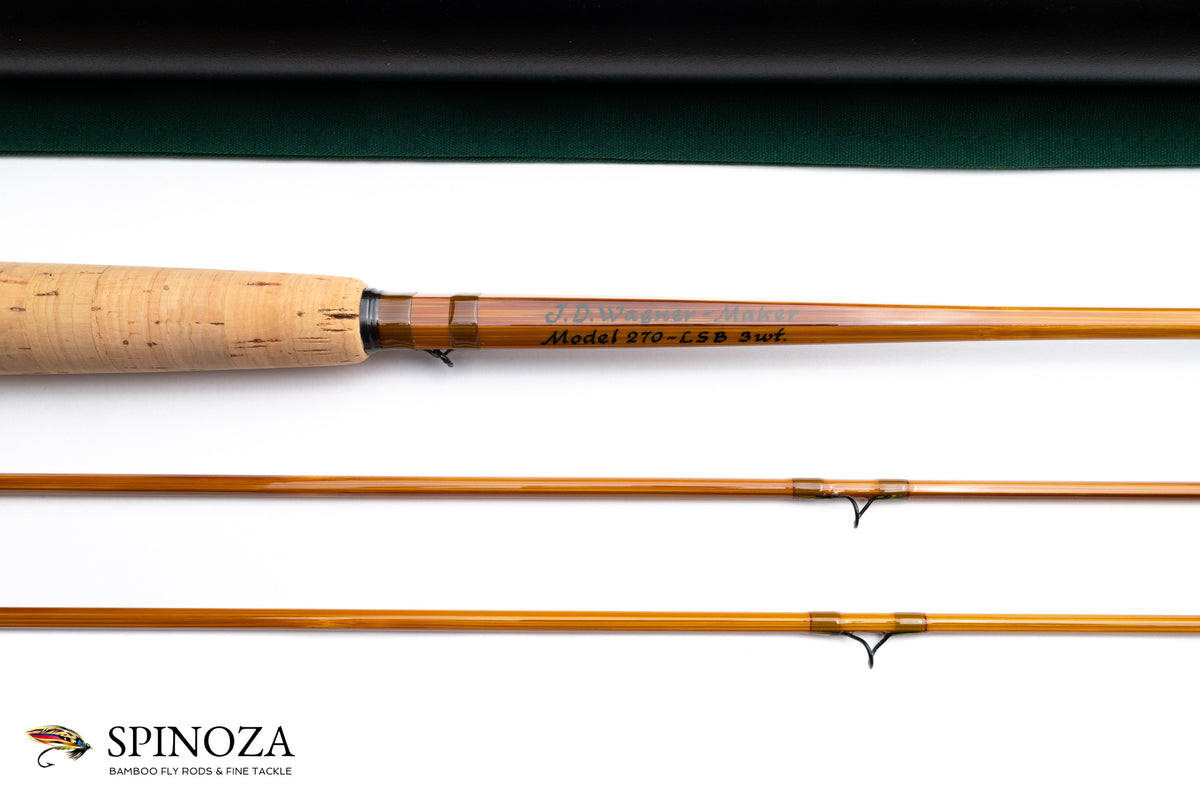 JD Wagner Model 270LSB Bamboo Fly Rod 7' 2/2 #3