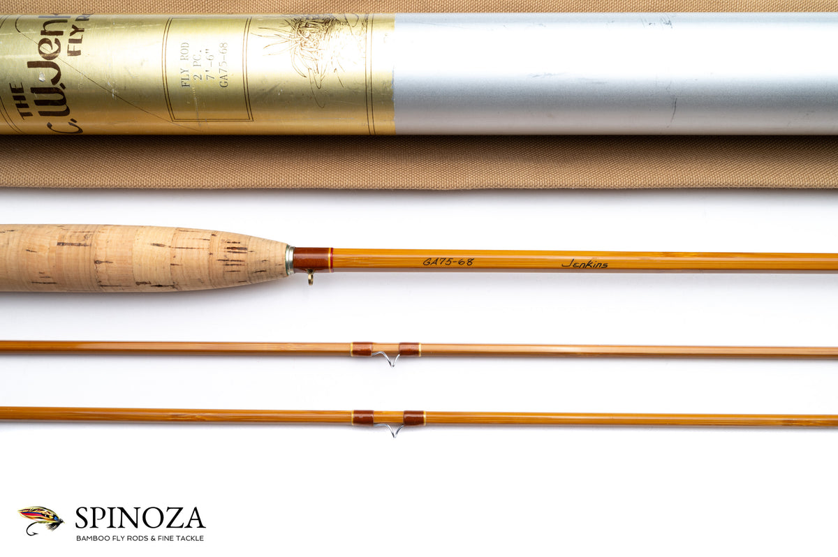 Jenkins GA75 Bamboo Fly Rod 7'6" 2/2 #4