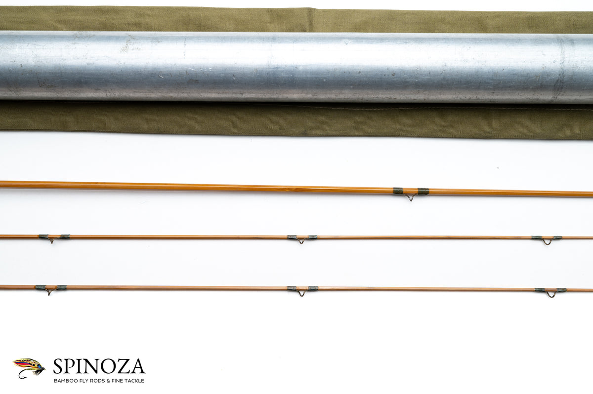 HL Leonard Baby Catskill Fly Rod 6' 2/2 #1/2 - rod sections with wrapping detail