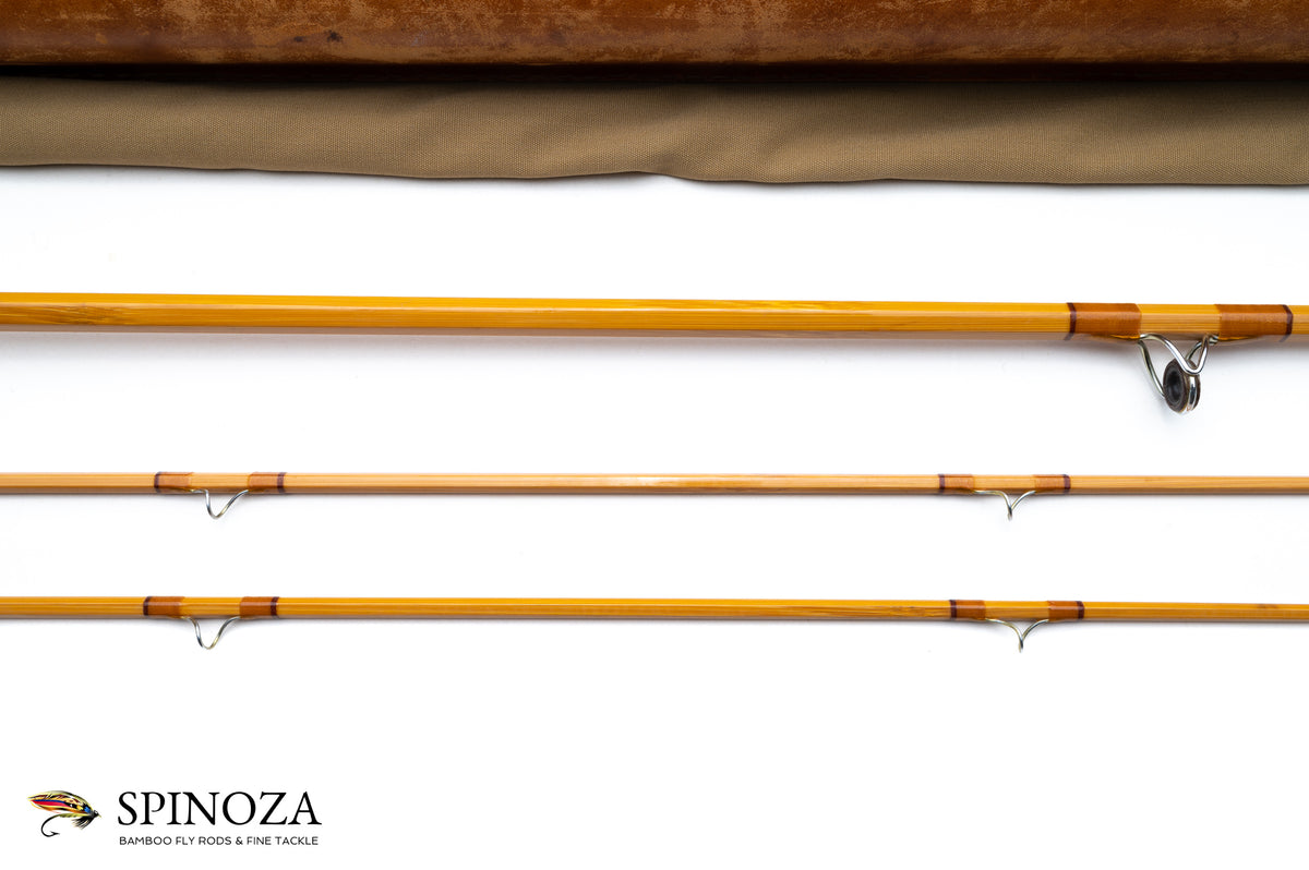 HL Leonard Model 40H Bamboo Fly Rod 8' 2/2 #6 - guide wrapping and spacing