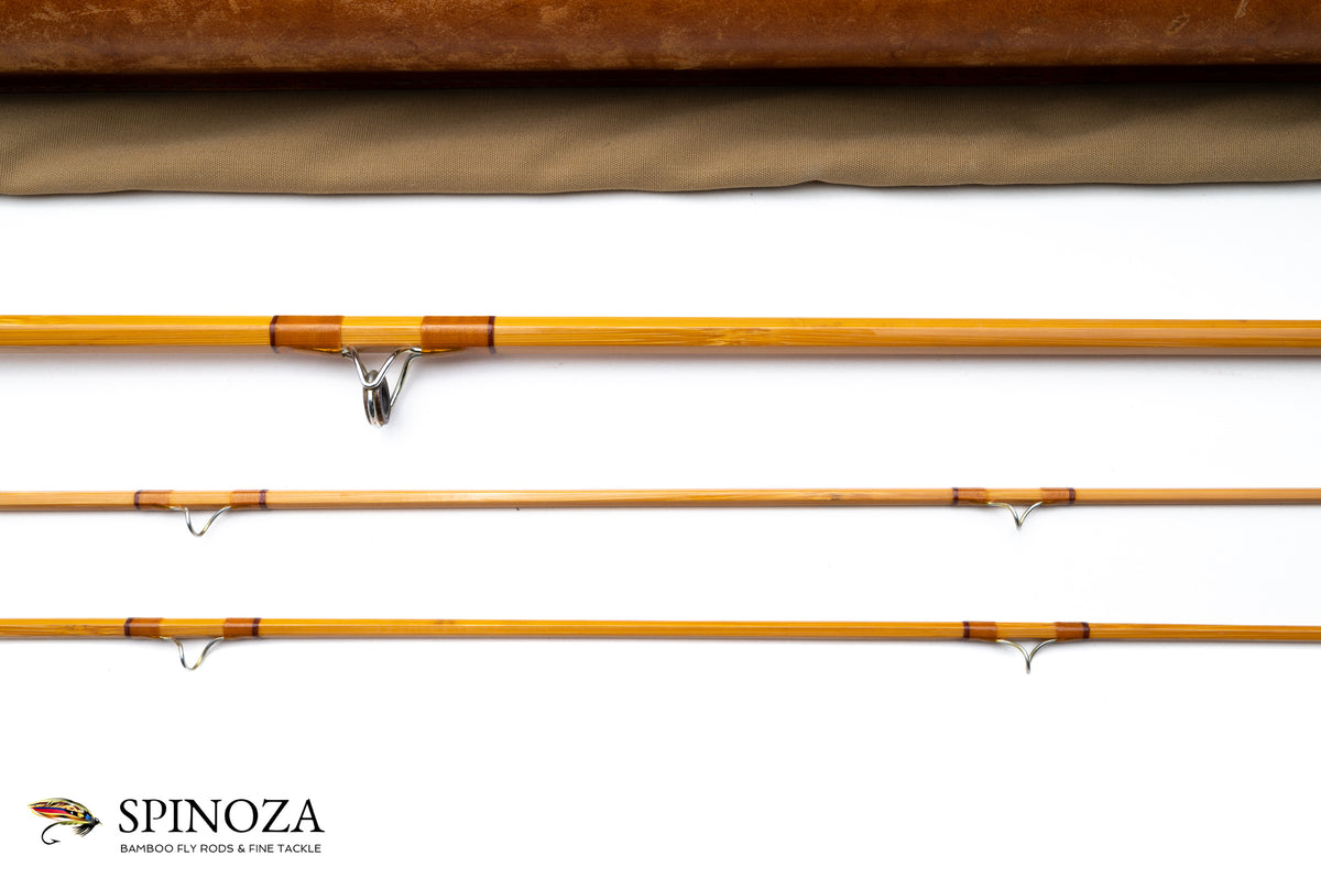 HL Leonard Model 40H Bamboo Fly Rod 8' 2/2 #6 - ferrule detail and joints