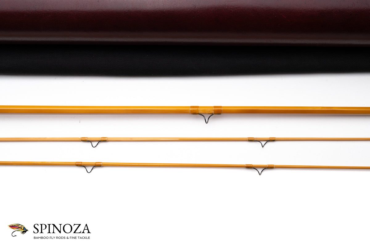 Mario Wojnicki / Scott Bamboo Fly Rod 247F5 8' 2/2 #5 - rod sections with wraps and hardware