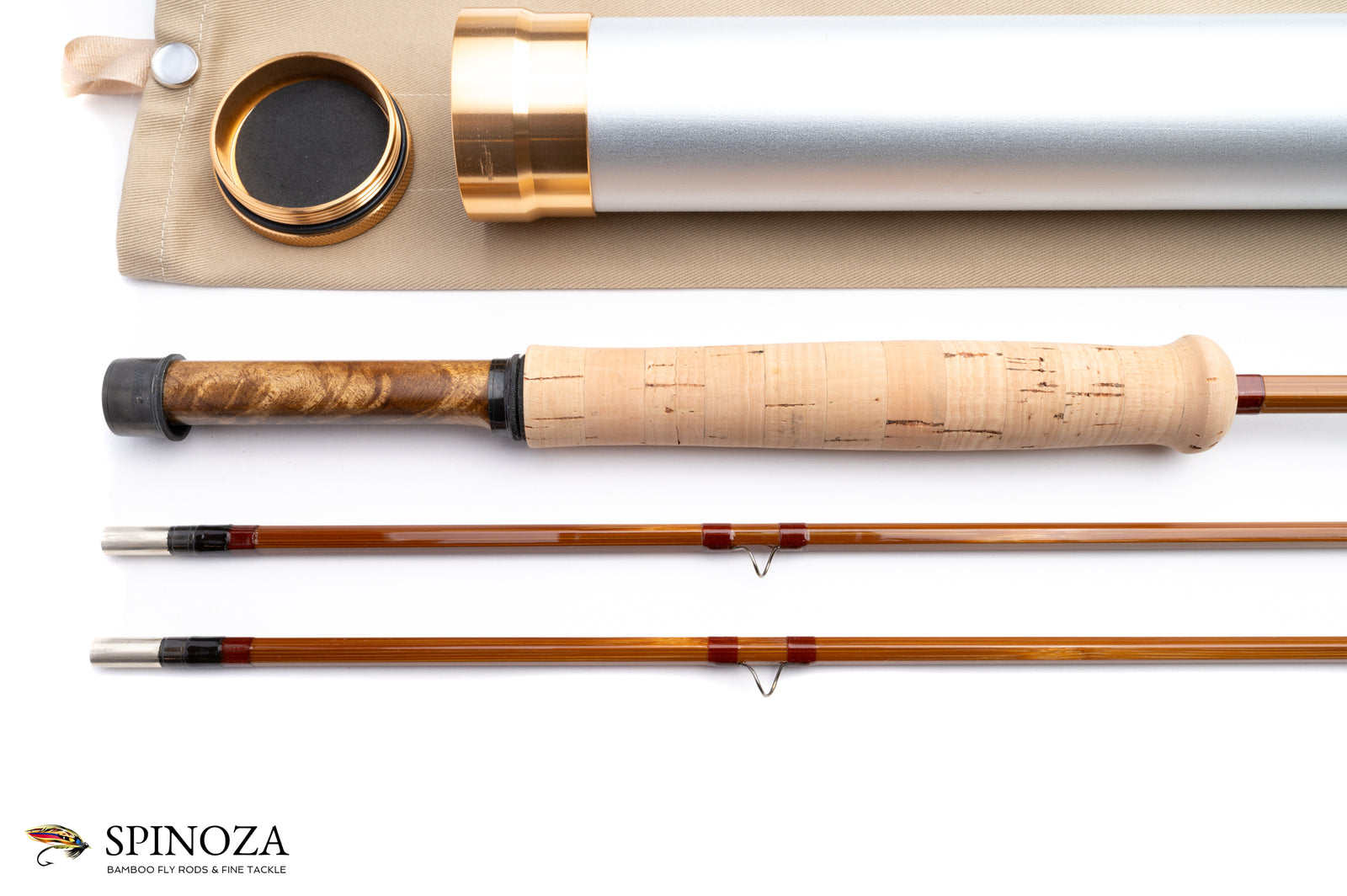 Marty Karstetter Bamboo Fly Rod 8'3" 2/2 #4