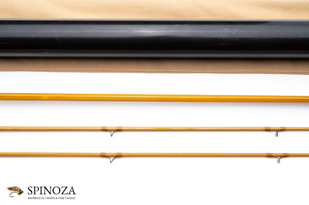 Maxwell Leonard 39M-5 Bamboo Fly Rod 7'6" 2/2 #5 - rod sections with wrapping detail