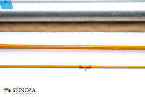 Maxwell Leonard Bamboo Fly Rod 41M-6 8'6" 2/1 #6 - rod sections with wrapping detail