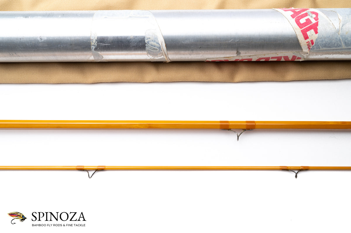 Maxwell Leonard Bamboo Fly Rod 41M-6 8'6" 2/1 #6 - ferrule detail and joints