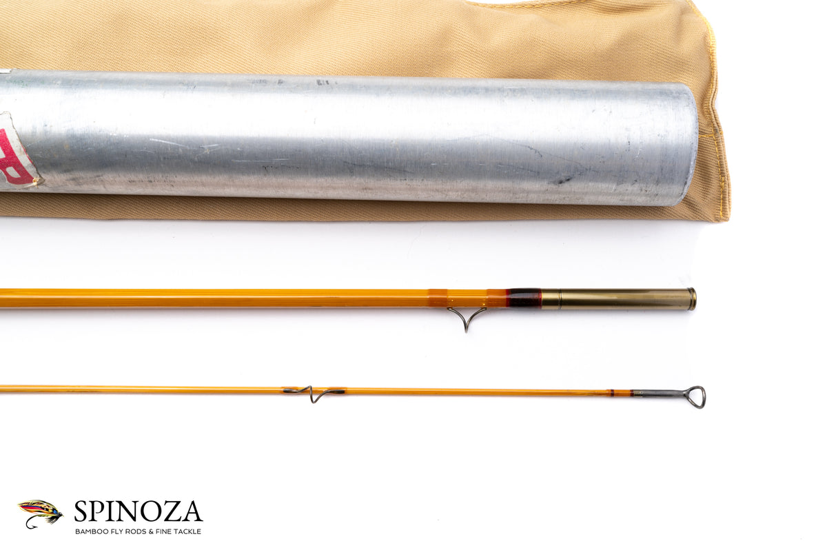 Maxwell Leonard Bamboo Fly Rod 41M-6 8'6" 2/1 #6 - tip section and guides