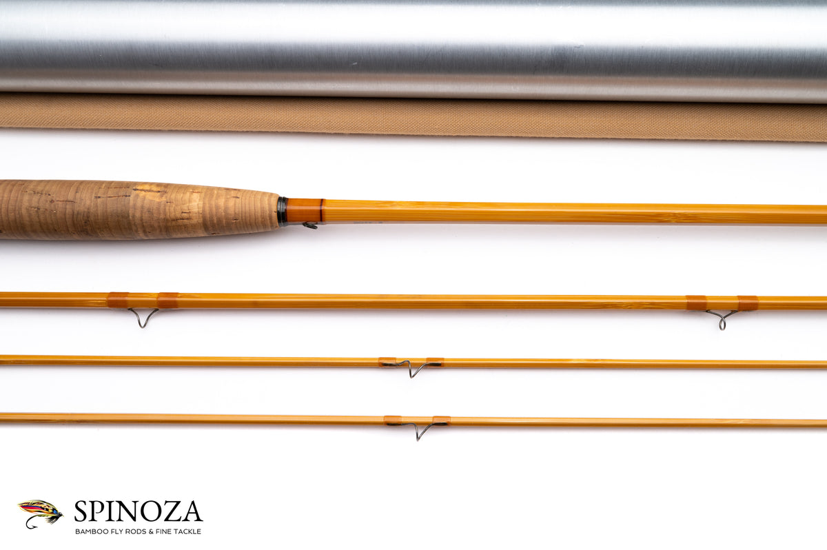 Maxwell Leonard 50FF-5 Bamboo Fly Rod 8' 3/2 #5 - maker's marking and inscription