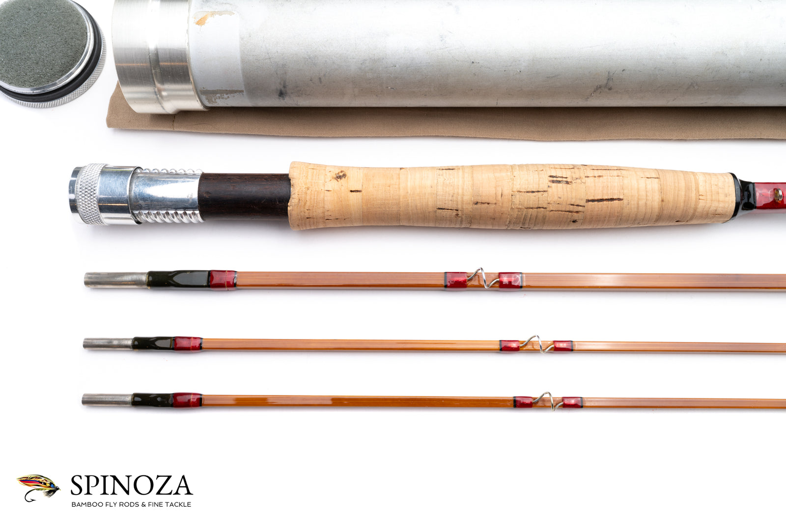 bamboo fly fishing rod for sale F.E. Thomas Special Streamer 7wt and two tip sections in a 3 wt 6wt | 8ft 6in |