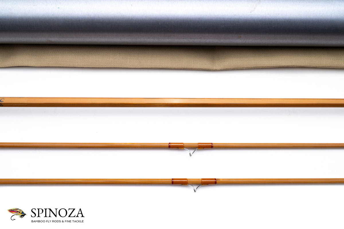 Orvis 125th Anniversary Bamboo Fly Rod 8' 2/2 #6/7 - rod sections with wrapping detail