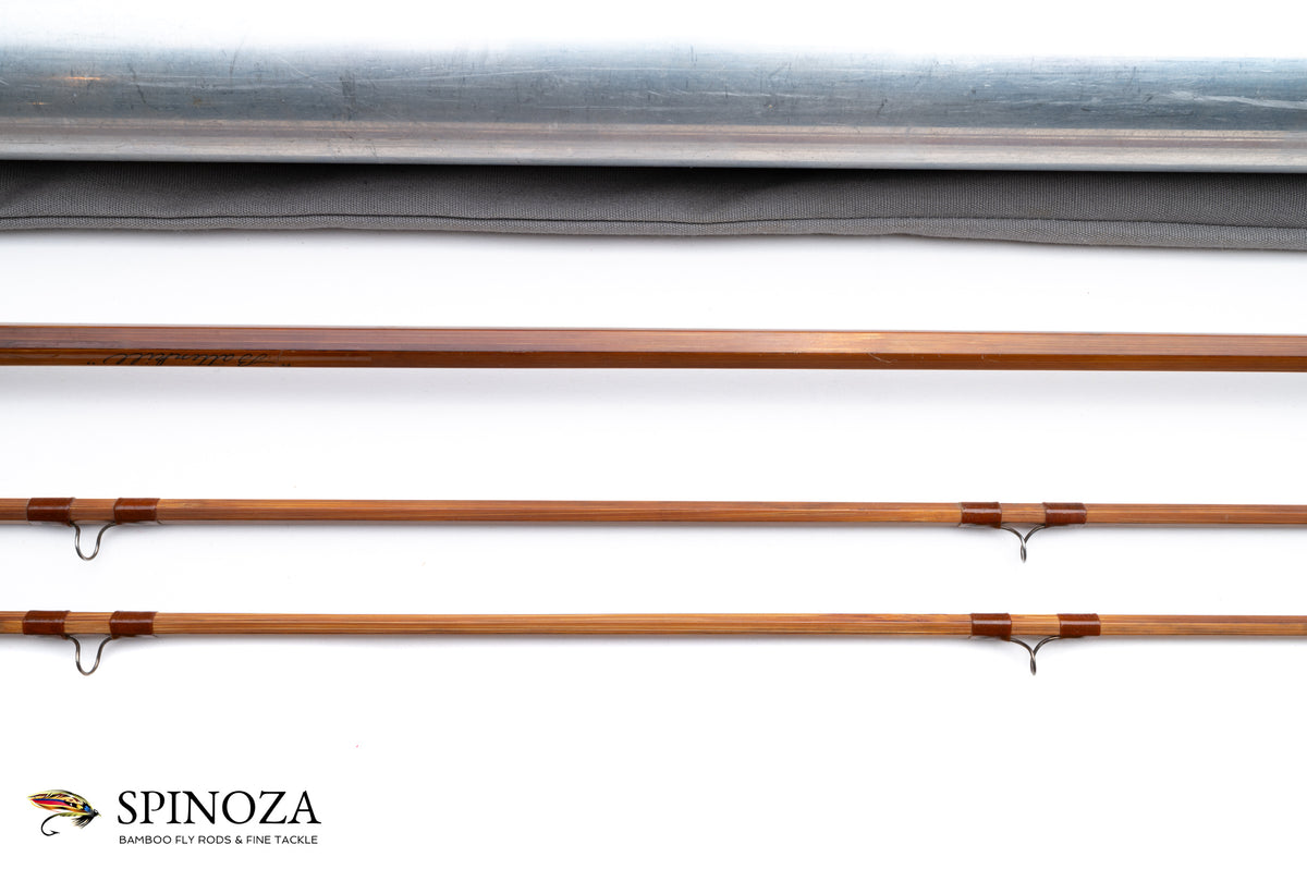 Orvis Battenkill Bamboo Fly Rod 8' 2/2 #7 - rod sections with wrapping detail