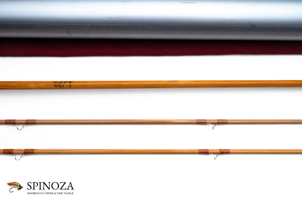 Orvis Battenkill Bamboo Fly Rod 8' 2/2 #6 - rod sections with wrapping detail