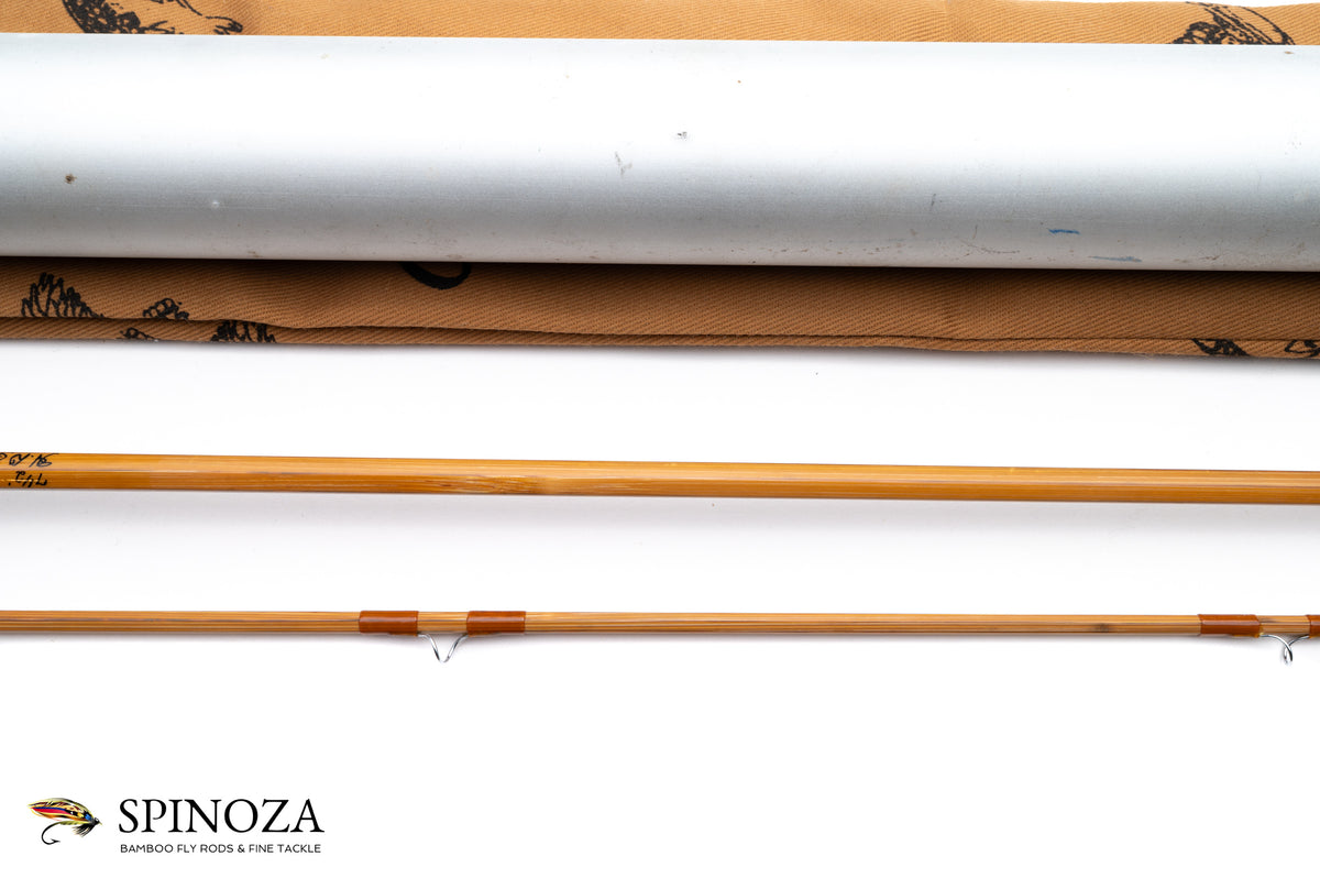 Orvis Madison Bamboo Fly Rod 7'6" 2/1 #6 - rod sections with wrapping detail