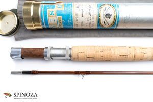 Orvis Wes Jordan Bamboo Fly Rod 8' 2/1 #7 - grip and reel seat close-up