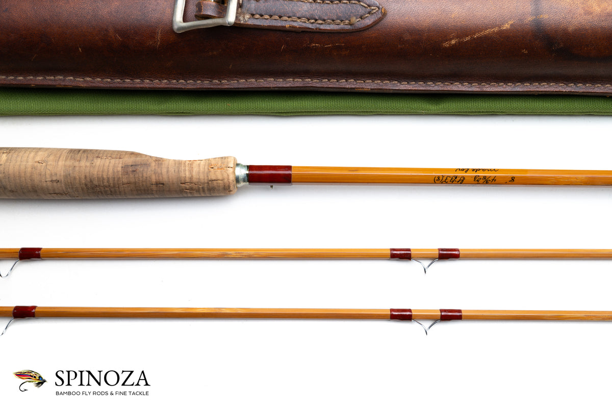 Orvis "Wes Jordan" Bamboo Fly Rod 8' 2/2 #8 - maker's marking and inscription