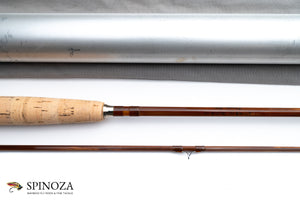 Orvis Wes Jordan Bamboo Fly Rod 8' 2/1 #7 - maker's marking and inscription