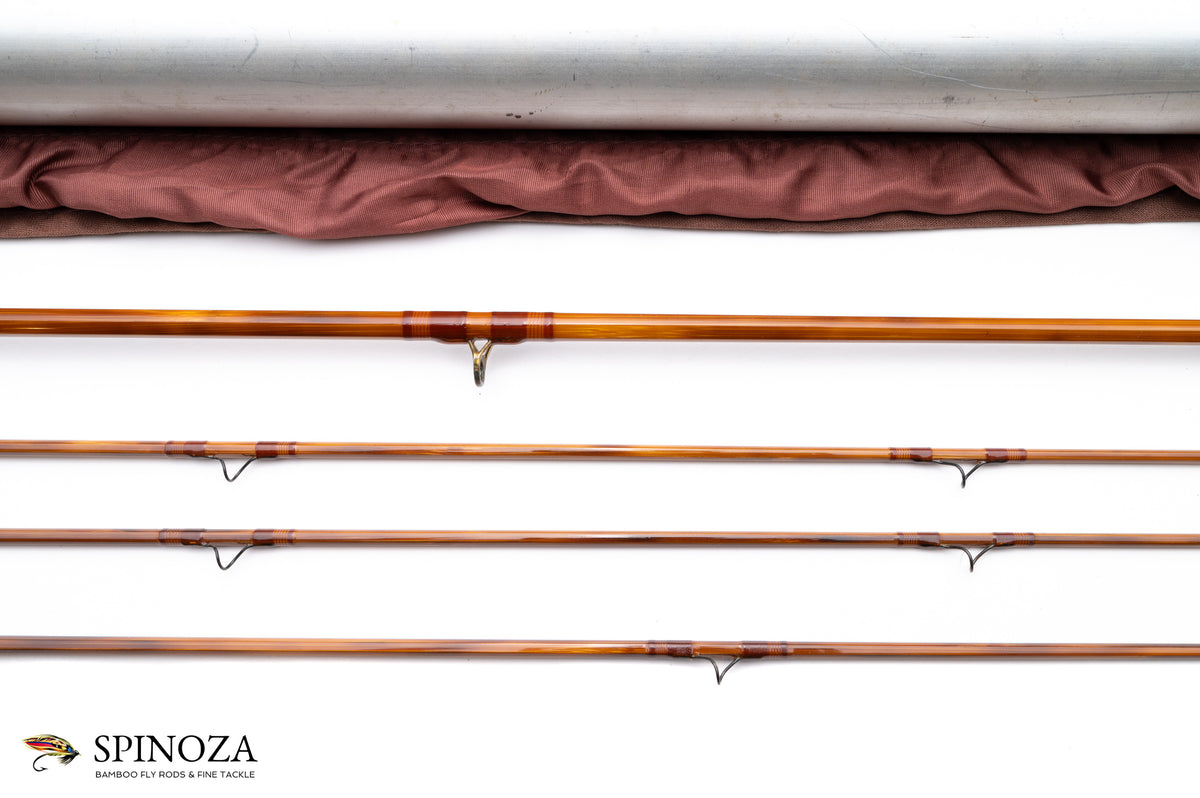 Paul Young Driggs River Special Bamboo Fly Rod 7'2" 2/3 #5 - ferrules and tip tops detail