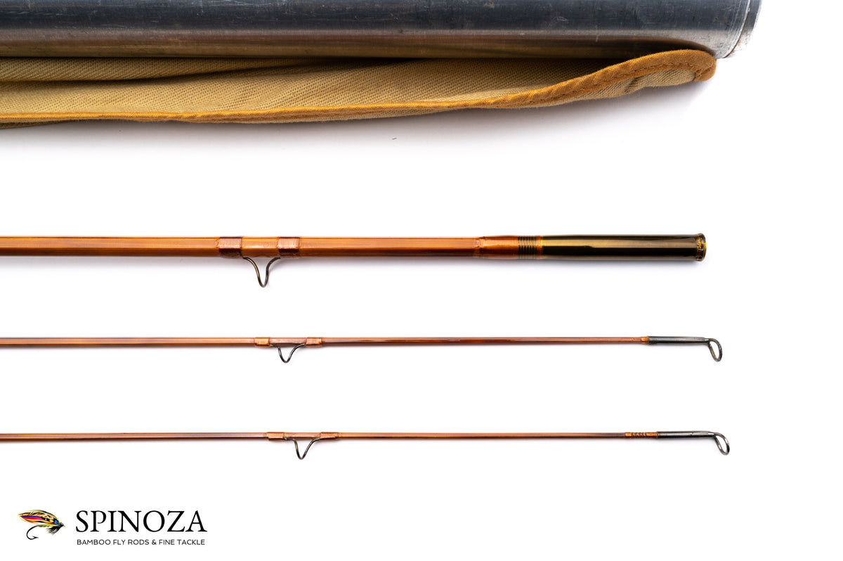 Paul Young Parabolic 15 Bamboo Fly Rod 8' 2/2 #6 - ferrules and tips detail