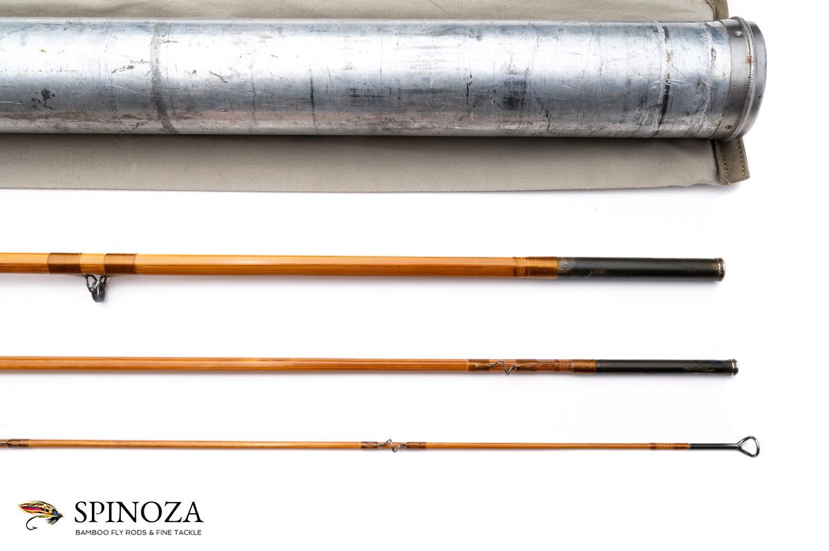 Paul Young Bamboo Fly Rod 8'6" 3/1 #5 - ferrules and tip tops detail