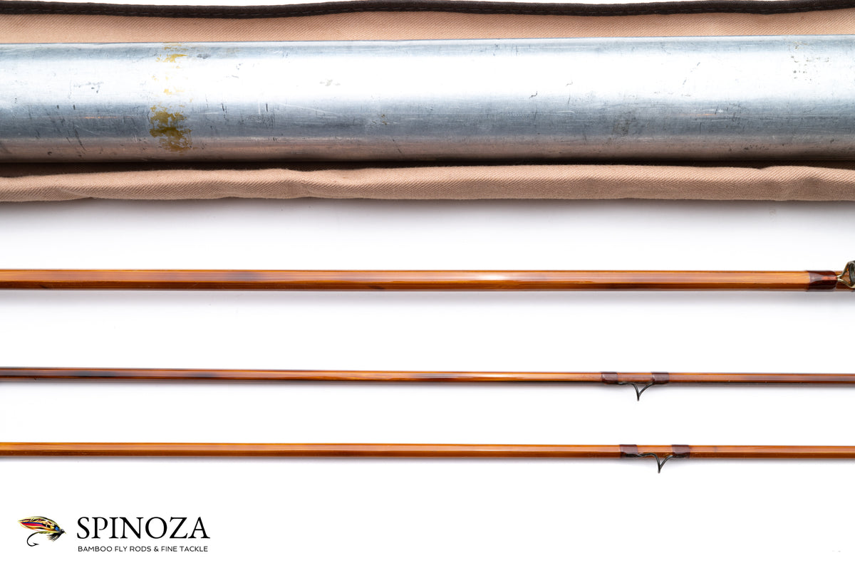Paul Young Special Parabolic Fly Rod - rod sections with guides and wraps