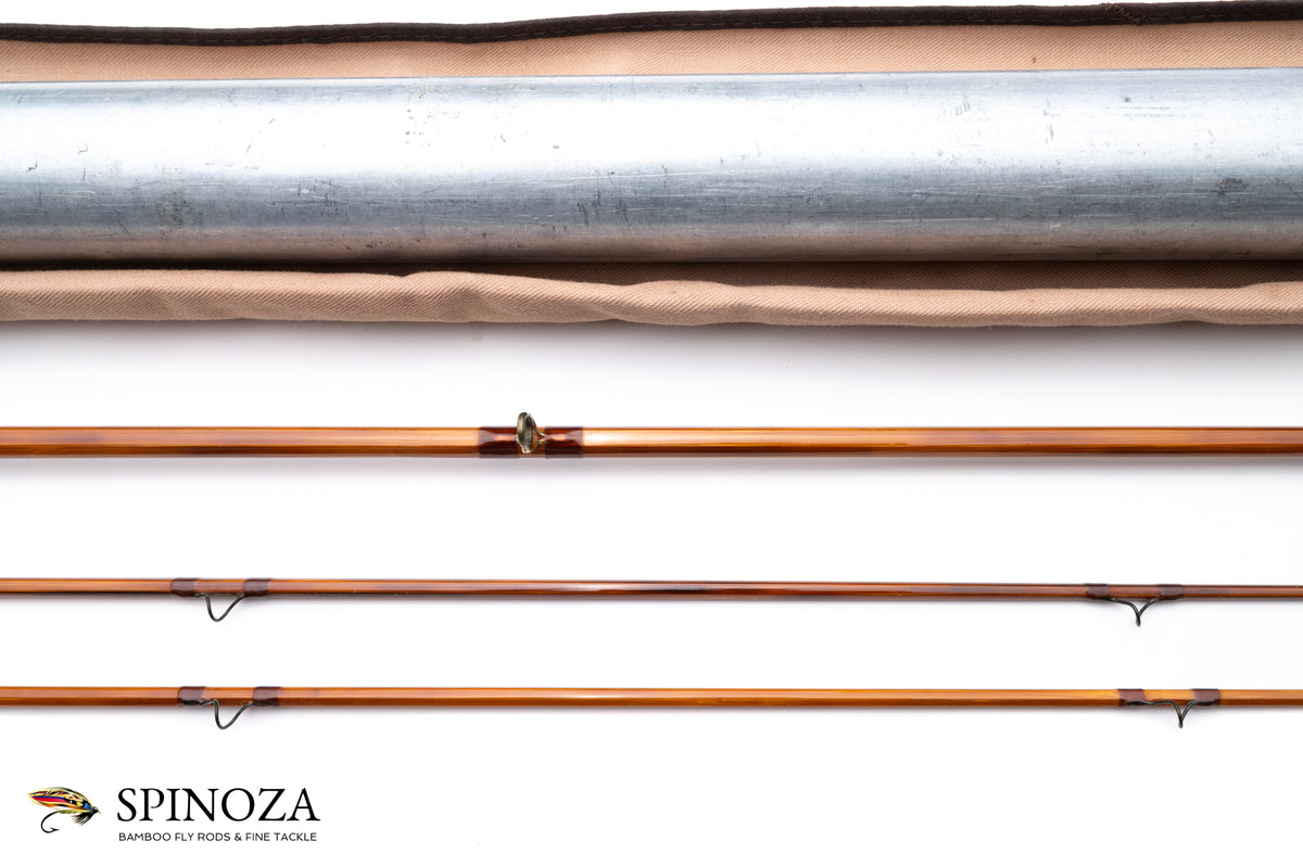 Paul Young Special Parabolic Fly Rod - rod sections with guides and wraps