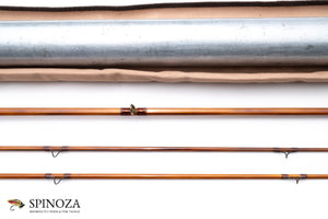 Paul Young Special Parabolic Fly Rod - rod sections with guides and wraps