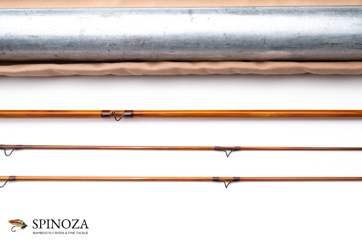 Paul Young Special Parabolic Fly Rod - rod sections with wraps