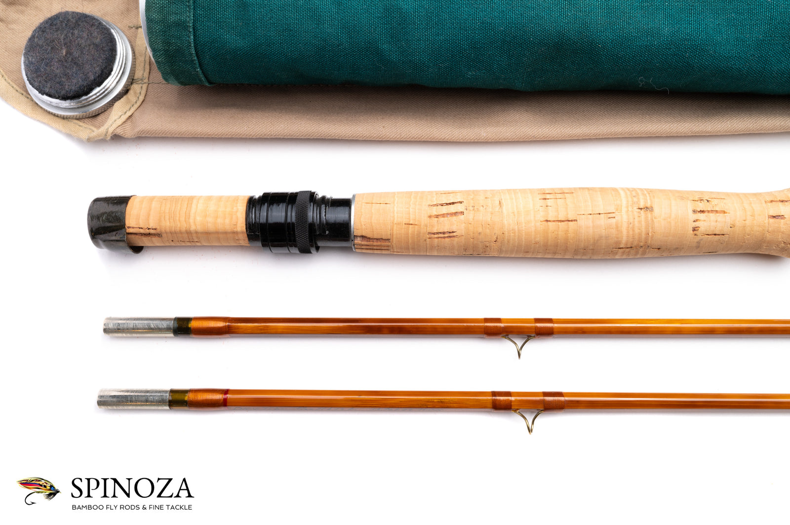 Paul Young Texas General Fly Rod 8'6" 2/2 #7/8 - handle grip and reel seat detail