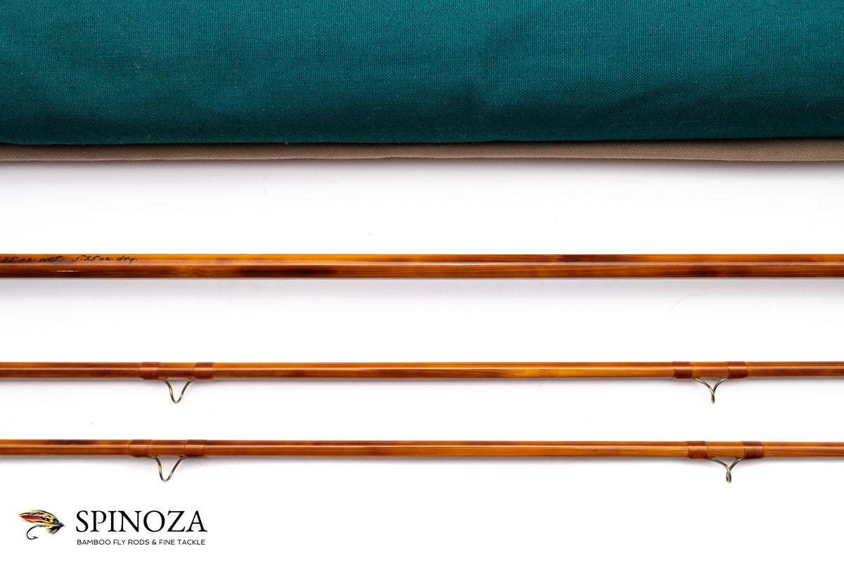 Paul Young Texas General Fly Rod 8'6" 2/2 #7/8 - rod sections with guides and wraps