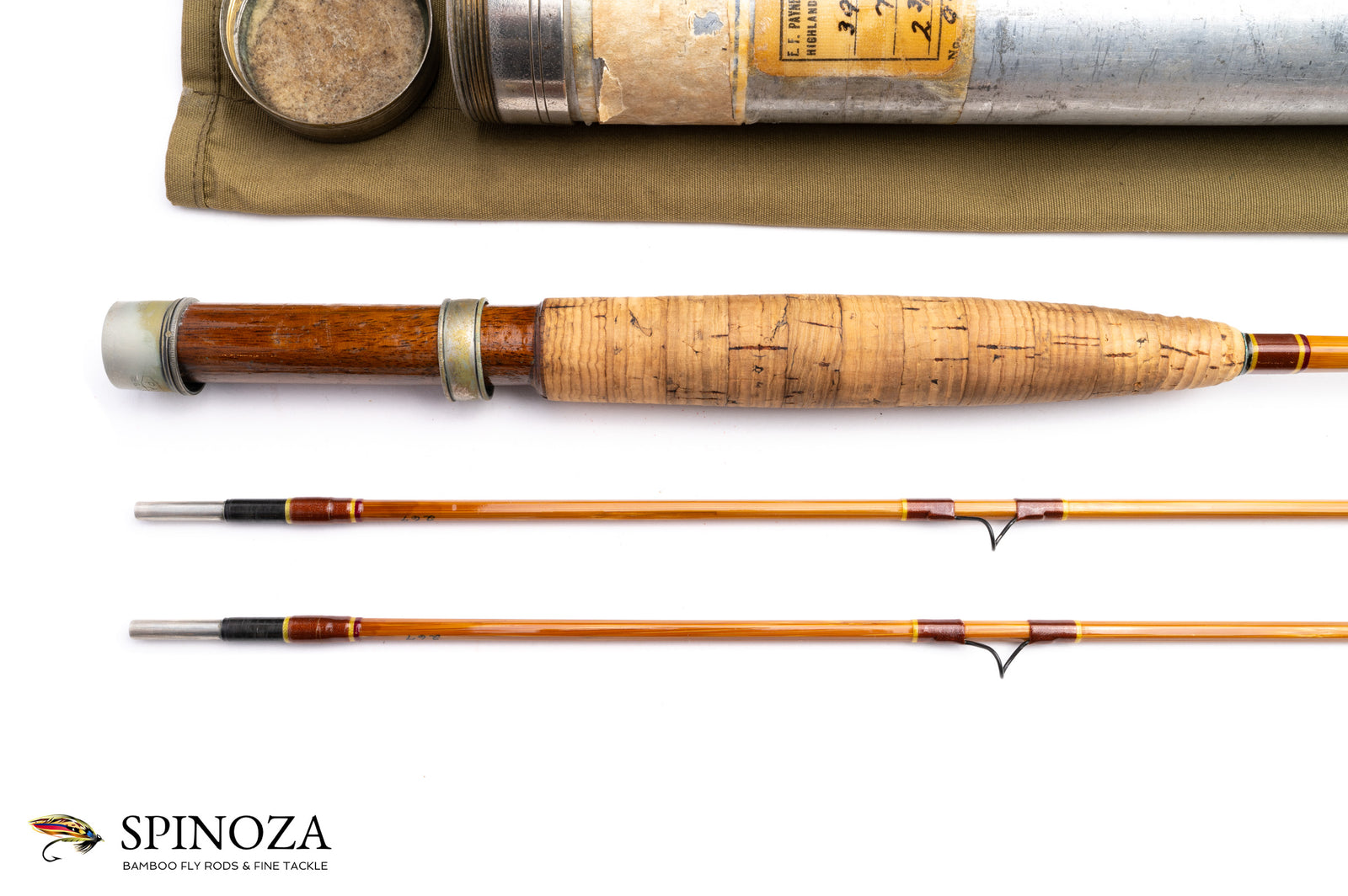 EF Payne Model 98 Bamboo Fly Rod 7' 2/2 #3/4