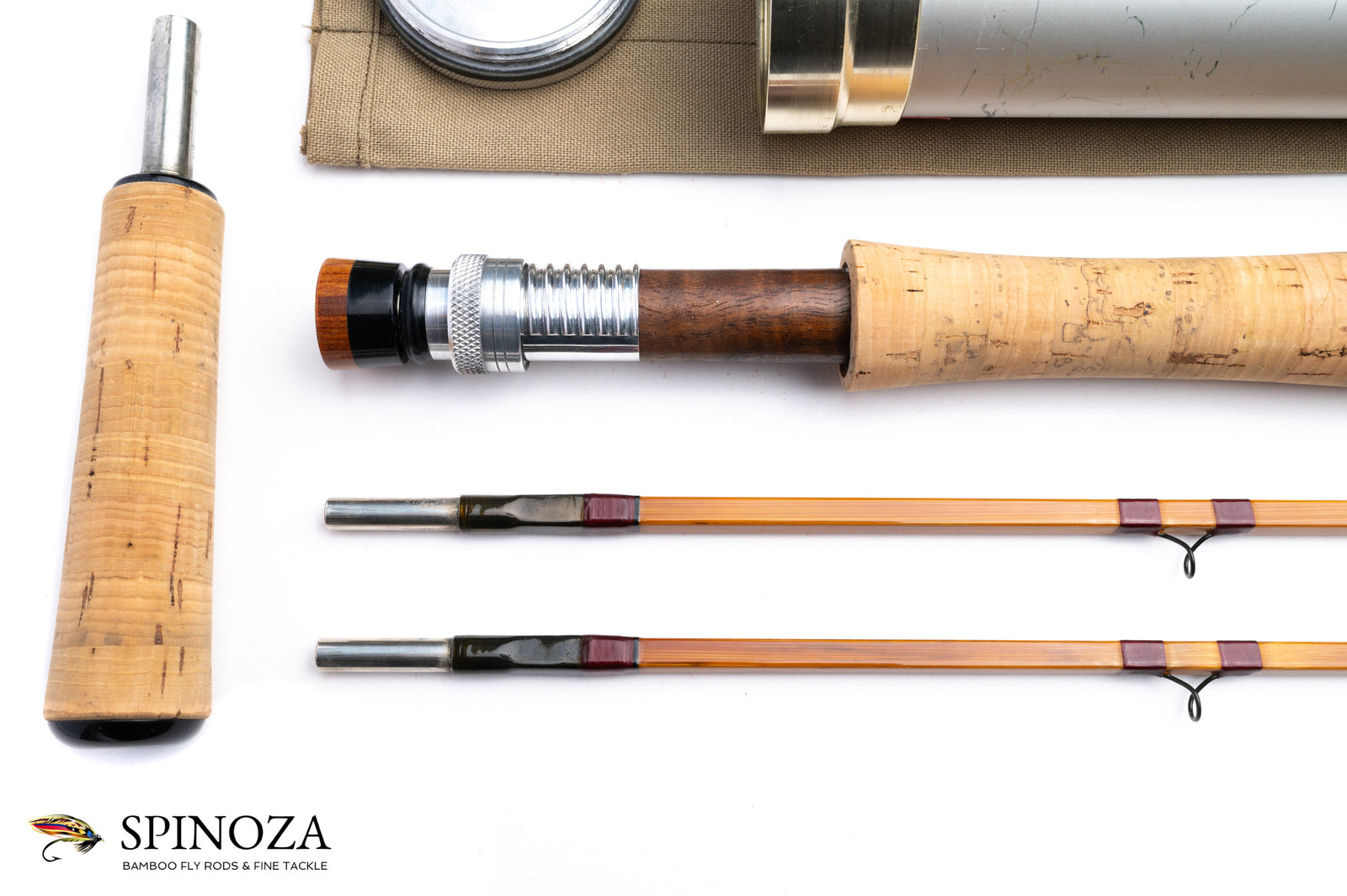 Sam Carlson "Four" Salmon Bamboo Fly Rod 8'6" 2/2 #9/10