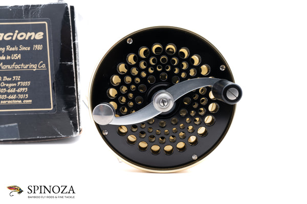 ampere electron iv fly reel spool 8 Saracione Mark IV Fly Reel 4 1/4"