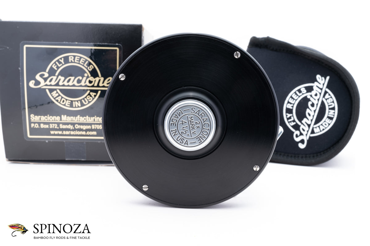 Saracione Mark V Multiplier Salmon Reel 4 1/2"