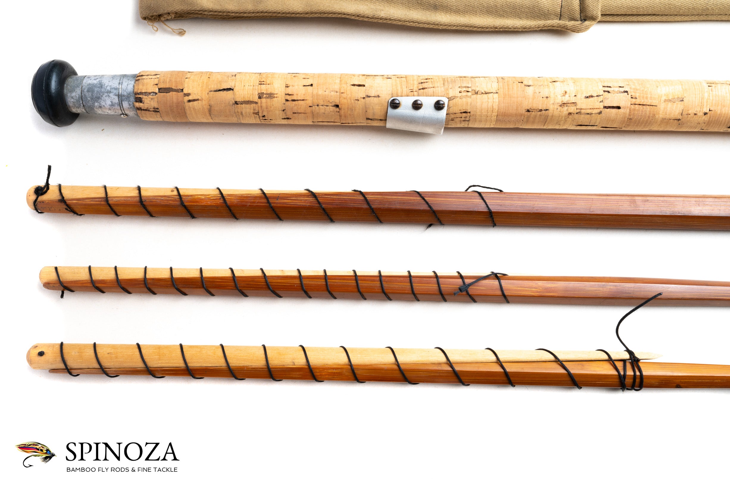 bamboo rod or carbon fly fishing Sharpe Scottie Bamboo Fly Rod 15' 3/2 #11